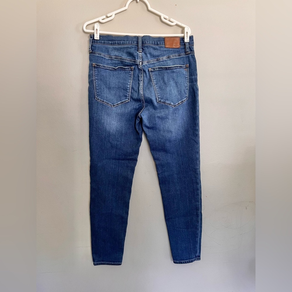Madewell 9”Mid Rise Skinny Jeans Size 30. - Picture 5 of 7